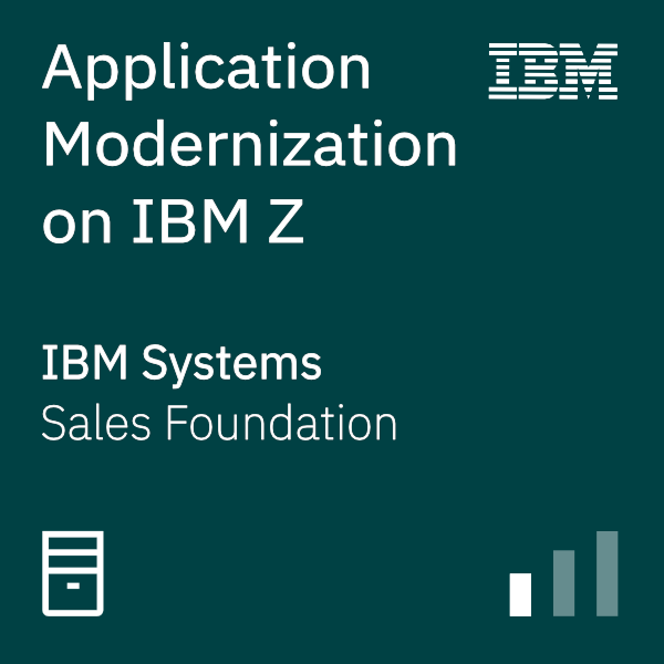 Application Modernization on IBM Z Sales Badge