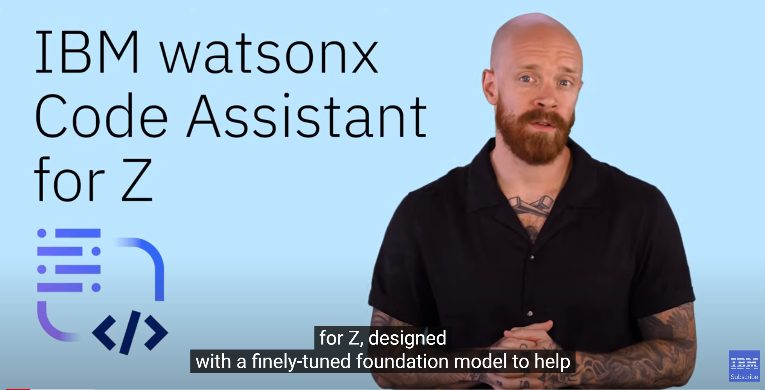 watsonx video